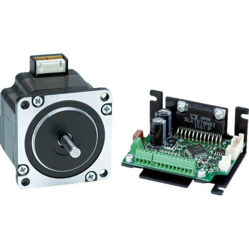 シナノケンシ コントローラ内蔵マイクロステップドライバ&ステッピングモータ 1セット(CSA-UP56D1) 目..