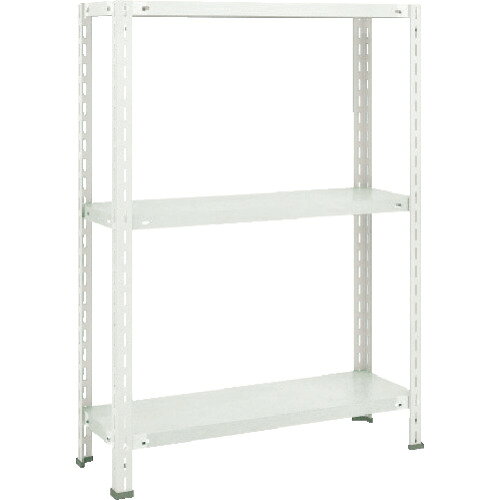 TRUSCO 軽量棚 中棚ボルトレス型 1200×600×1200 3段 ネオグレー 1台(L44W-13-NG) 取り寄せ商品