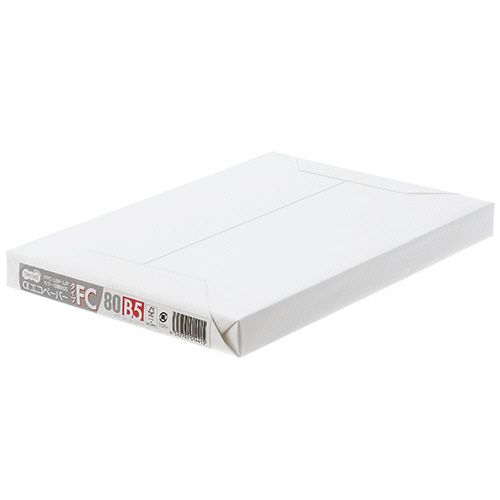 TPS αエコペーパー タイプFC B5 標準 80g 1冊(250枚)(AEFC80-B5) 目安在庫=○