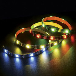 「切って」、「貼る」ことができるUSB接続のテープLEDライト2m(流れるRGB)◇USB接続のテープLEDライト ◇「切って」、「貼る」ことができる今までにない新しいLEDライトです。 ※カットした部分は再利用することができません。十分に長さを確認してからカットしてください。 ◇簡単貼り付け(本製品の裏面には両面テープが貼られております。保護シートを剥がして、そのまま貼り付けることができます。) ◇本製品はUSB-AC充電器やモバイルバッテリーなど、様々なUSB電源に接続してご利用いただけます。