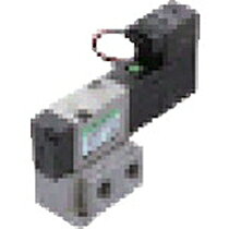 CKD 4Kシリーズパイロット式5ポート弁セレックスバルブ 1個(4KB110-06-DC24V) 取り寄せ商品