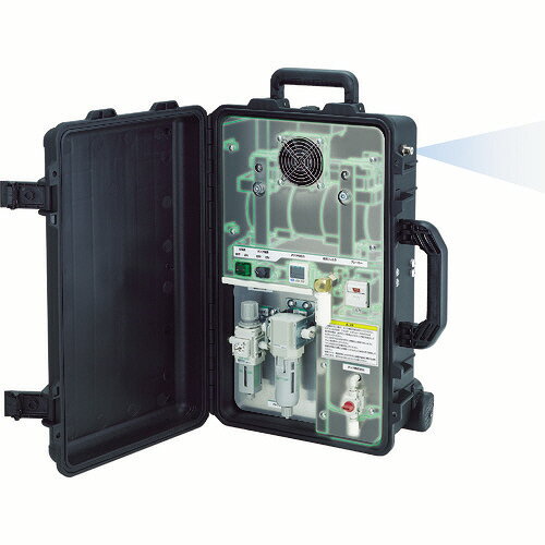 CKD キャリアブルエアサプライユニット 1台(ASU-S-C6-1) 取り寄せ商品