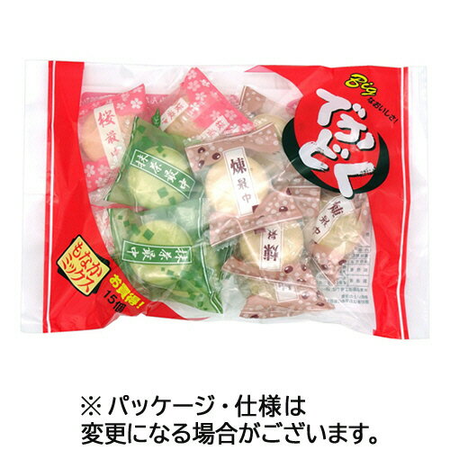 丸一製菓 でかどく もなかミックス 1パック(15個)(131062) 取り寄せ商品