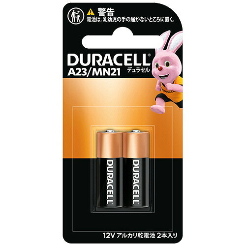 デュラセル アルカリ乾電池 MN21 1パック(2本)(DAL-MN21-01) 目安在庫=○