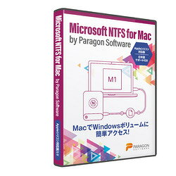 パラゴンソフトウェア Microsoft NTFS for Mac by P Sw-Apシリコン対応版入りシングルL(MNF01) 取り寄せ商品