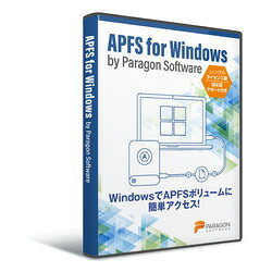 パラゴンソフトウェア APFS for Windows by Paragon Software シングルライセンス(AW211) 目安在庫=△