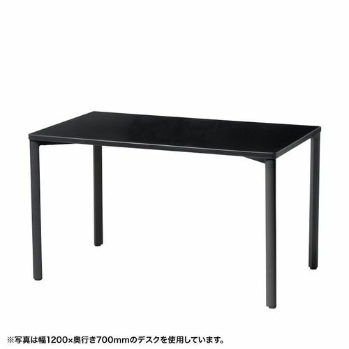 Other - サンワサプライ SANWA SUPPLY eテーブル(ブラック)W1400×D600×H700【受注生産品】(MEF-14060BK) メーカー在庫品