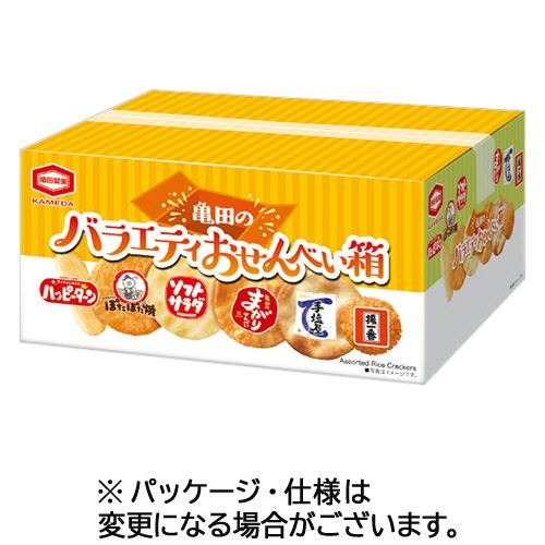 亀田製菓 亀田のバラエティおせんべい箱 142g 1セット(6箱)(4510656101113 x6) 目安在庫=○