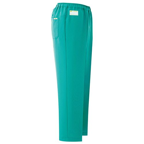 ミドリ安全 メディカルベルデクセルフレックス男女兼用イージーフレックスパンツ VEM1006下 グリーン 4L 1着(VEM1006-SITA-4L) 取り寄せ商品
