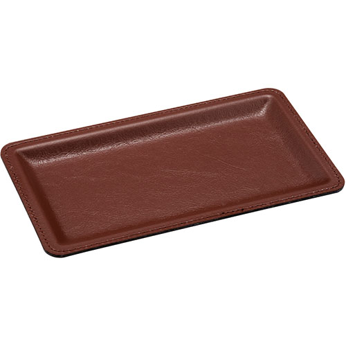 オープン工業 【5個セット】 レザー調カルトン 茶 小(OPEN-K-KN-62X5) 取り寄せ商品