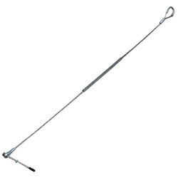 ステーワイヤ(支線)を取り付けるパーツです。釘付ステンレスワイヤ(65cm)■ワイヤー長：650mm ■ネジ釘サイズ：#10×75 5条 ステンレス ■ワイヤー材質：ステンレス、外皮合成樹脂