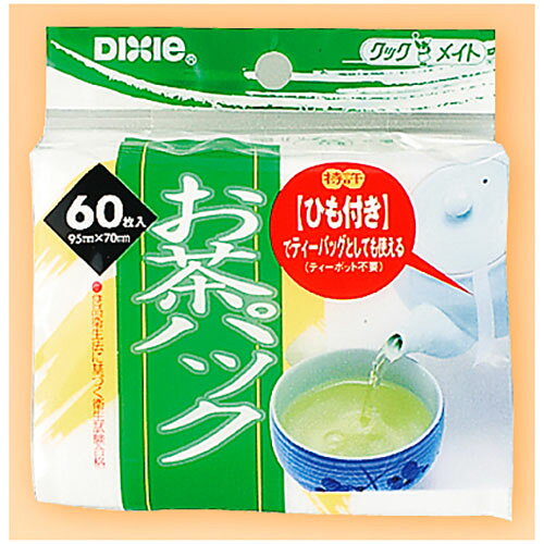 日本デキシー 【10セット】 日本デキシー お茶パックBタイプ60枚(KOT302COX10) 取り寄せ商品