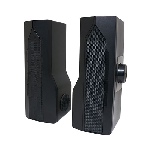 ミヨシ USBスピーカー ライティング ブラック(USP-03/BK) 取り寄せ商品
