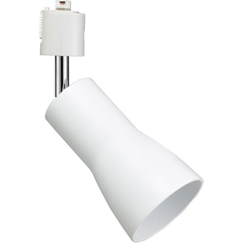 YAZAWA セード付スポットライトE26電球なし ホワイト(LCX25E262WH) 取り寄せ商品