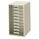 KOKUYO コクヨ レターケース(透明プラスチック引き出しタイプ・A4タテ) LC-G10M