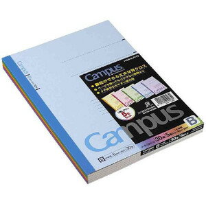 KOKUYO  ѥΡȡʥ顼ɽ5ѥå̲ӡ沣ӡ -3CBNX5