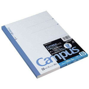 KOKUYO コクヨ キャンパスノート(3冊・4冊・5冊・10冊パック) ノ-3BNX3