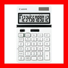 キヤノン キヤノン電卓 KS-1220TU-WH
