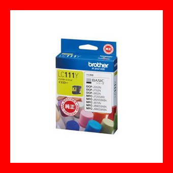 《ブラザー》 IJカートリッジ イエロー LC111Y