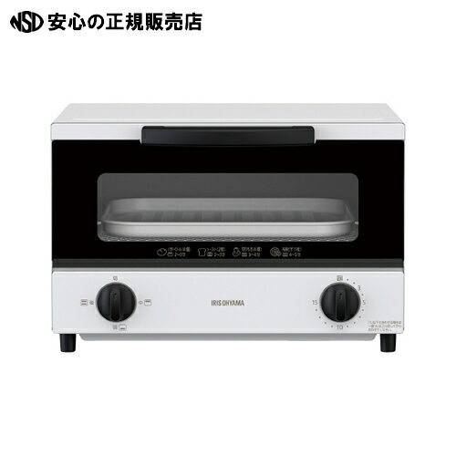 ≪ アイリスオーヤマ ≫オーブントースター 4枚焼き EOT-032-W