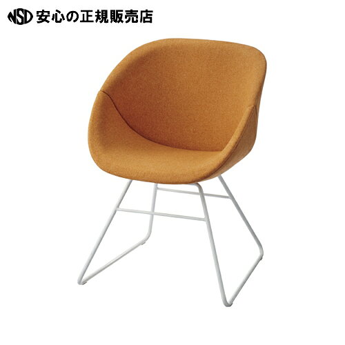 ≪ FRENZ ≫ラウンジチェア RDP3-RW OR ループ脚WH