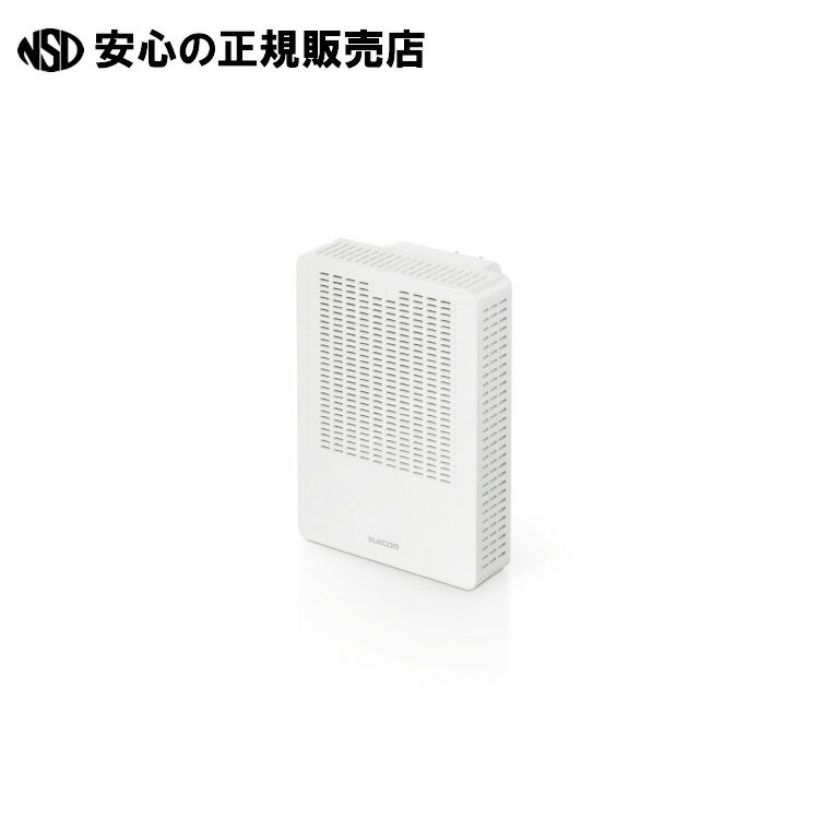 Wi-Fi 6対応+ハイパワー内蔵アンテナで、高速通信を実現。 ●外形寸法（幅）[mm]：93 ●外形寸法（奥）[mm]：52 ●外形寸法（高）[mm]：130 ●質量[g]：218 ●色：ホワイト ●対応OS：Windows 11/10、mac OS 12/11/10.15〜10.10、iOS 15〜11、iPad OS 15〜13、Android 12〜8 ●消費電力：9W ●保証期間：1年間 ●付属品：各種マニュアル2枚、かんたんセットアップシート1枚 ●材質：プラスチック ●JAN：4549550205597