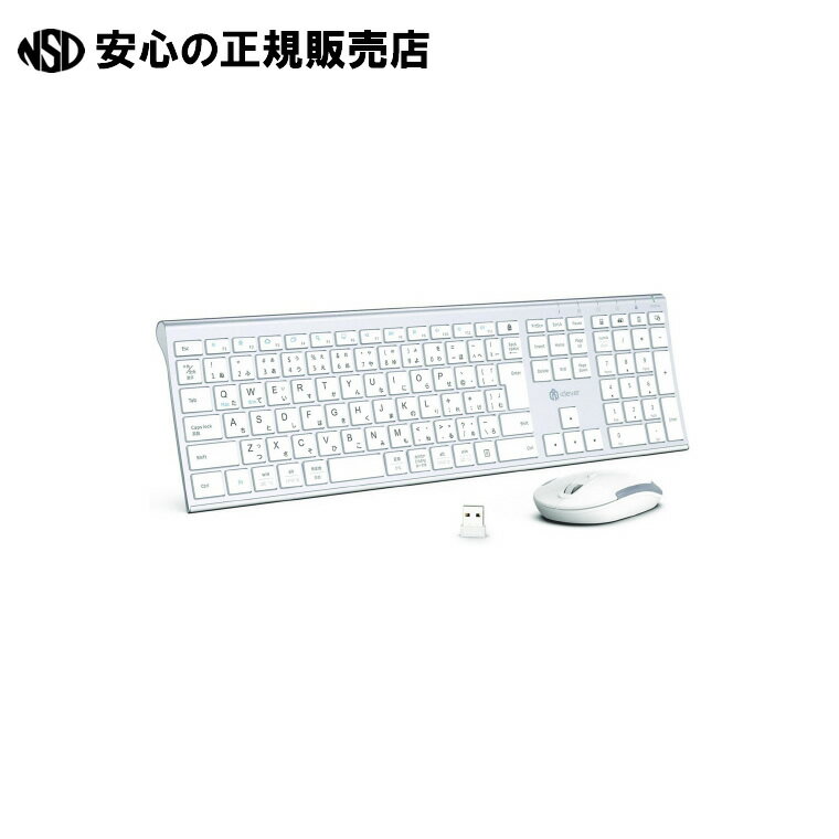 《 iClever 》 無線フルキーボード&マウスIC-BK23Combo-SW