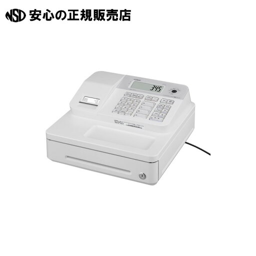 電子レジスター SR-G3-EX-WE ホワイト 《 カシオ計算機 》 電子レジスター SR-G3-EX-WE ホワイト 《 カシオ計算機 》