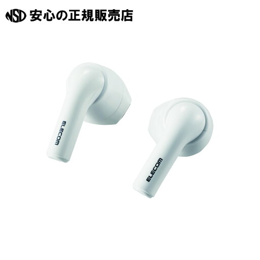 Bluetoothヘッドホン LBT-TWS11WH 白 《 エレコム 》 Bluetoothヘッドホン LBT-TWS11WH 白 《 エレコム 》