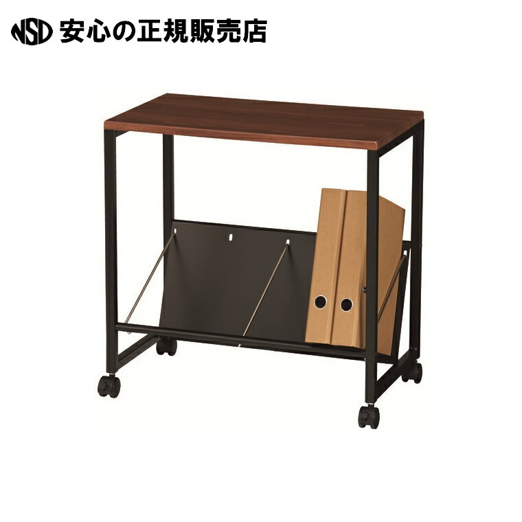 ☆ファイルワゴン YSK-013-1 天板付き1段 BK YS-K28 《 林製作所 》
