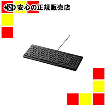 《BUFFALO》 USB接続 スリムキーボード BSKBU14BK