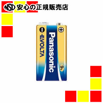 《Panasonic》 乾電池エボルタ9V形 6LR61EJ/1S 《Panasonic》 乾電池エボルタ9V形 6LR61EJ/1S