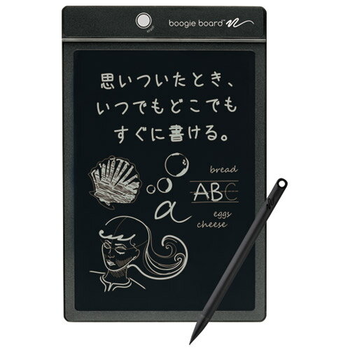 《送料無料》KINGJIM《キングジム》 電子メモパッド　ブギーボード　Boogie Board　BB-1GX ブラック(黒)(BB-1、BB-1N後継品)