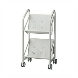 《エヌケイ》 ☆ファイルワゴン FSW-4607-WG 2段