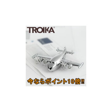 《ポイント10倍♪》トロイカ（TROIKA） ペーパーウエイト&クリップホルダー スーパーコニー TR-GAM19/CH