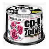 三菱化学メディア CD-R 700MB SR80PP50 50枚 三菱化学メディア CD-R 700MB SR80PP50 50枚