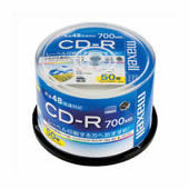 日立マクセル CD－R 700MB CDR700S.WP.50SP 