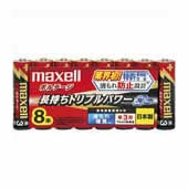 日立マクセル アルカリ乾電池 単3 LR6(T)8P 8本 日立マクセル アルカリ乾電池 単3 LR6(T)8P 8本