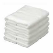 オーミケンシ エコフェイスタオル5枚セット ホワイト9511