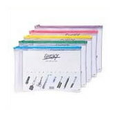 LIHITLAB クリヤーケース F-267 A4S マチなし 黄