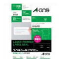 エーワン レーザーラベル再生紙 31362 A4/12面 100枚