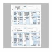 弥生 弥生用 給与明細書 334007 単票 500枚