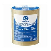 ジョインテックス セロハンテープ24mm×35m5巻 B640J ジョインテックス セロハンテープ24mm×35m5巻 B640J