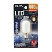 朝日電器 電球形LEDランプ ナツメ型LDT1L-G-E12-G101