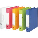 《LIHIT LAB.》 D型リングファイルG2230-1 A4Sクリヤ10冊 G2230-1