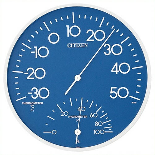 《リズム時計》 シチズン 温湿度計 TM-108 9CZ056-004