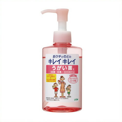 《ライオン》 キレイキレイうがい薬Mピーチ 200ml