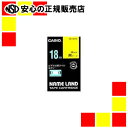 カシオ計算機 ラベルテープ XR-18YW 黄に黒文字 18mm