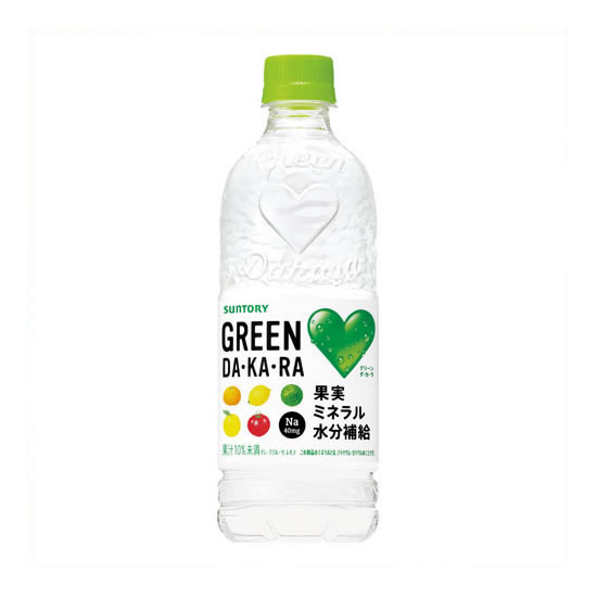 《サントリー》 GREEN DAKARA 540ml24本　2箱