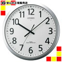 《 リズム時計 》 シチズン電波掛時計 8MY484-019